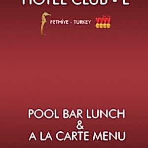 Katalog Tasarimi Grafiker Bakı - Hotel Menu